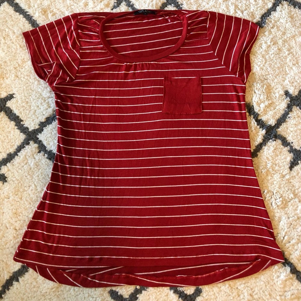 Striped Short Sleeved Shirt